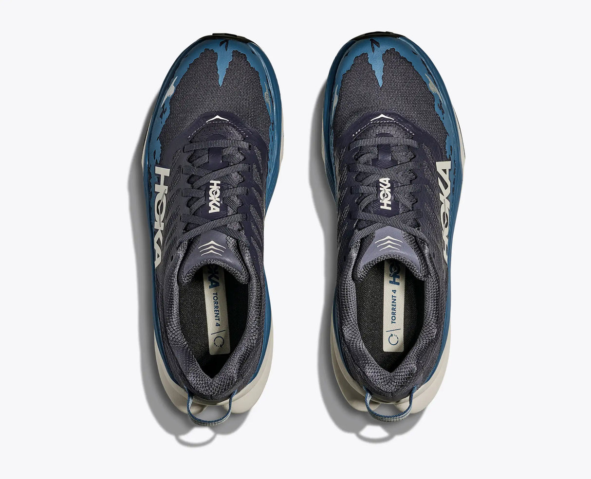 Hoka Torrent 4 Mens Shoe Chrcol gry/fogy nght