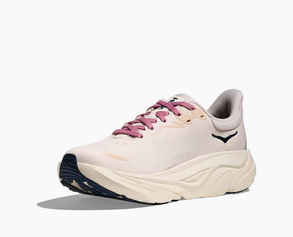 Hoka Arahi 8 Wide Womens Shoe Rose cream/alabaster