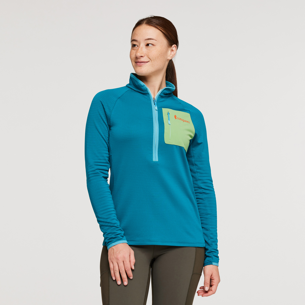 Cotopaxi Women's Otero Fleece Half-zip Pullover Gulf