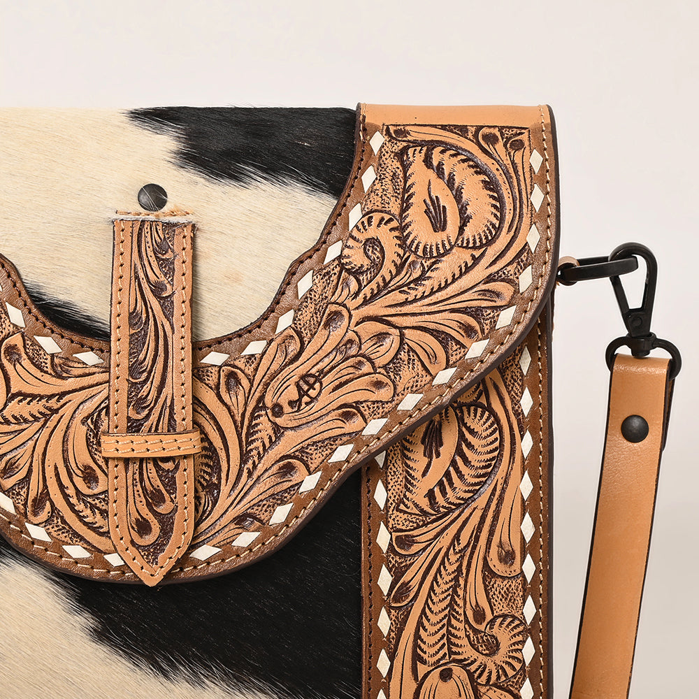 American Darling Cowhide Flap Crossbody