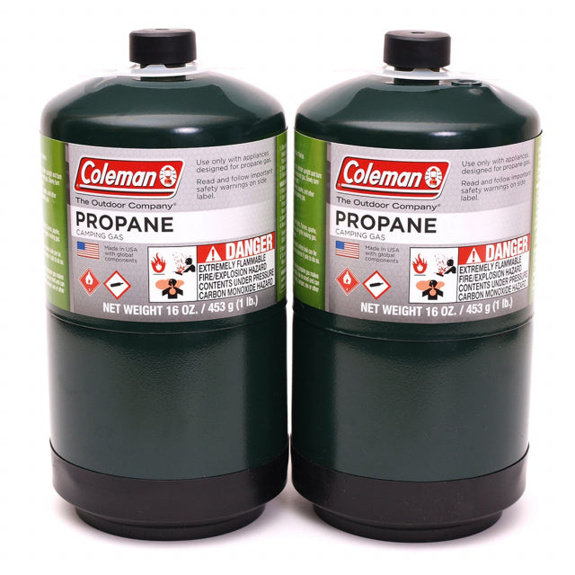 Coleman Propane Fuel 2-pack Green