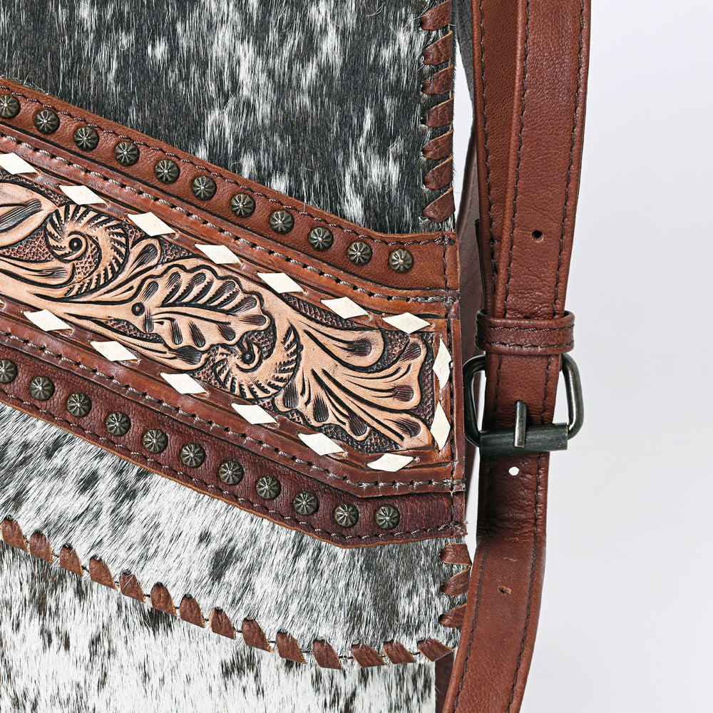 American Darling Cowhide Chaps Crossbody Bag