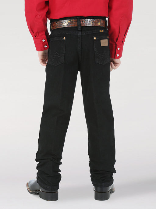Wrangler Boy's Cowboy Cut Original Fit Jean (8-16) - Overdyed Black