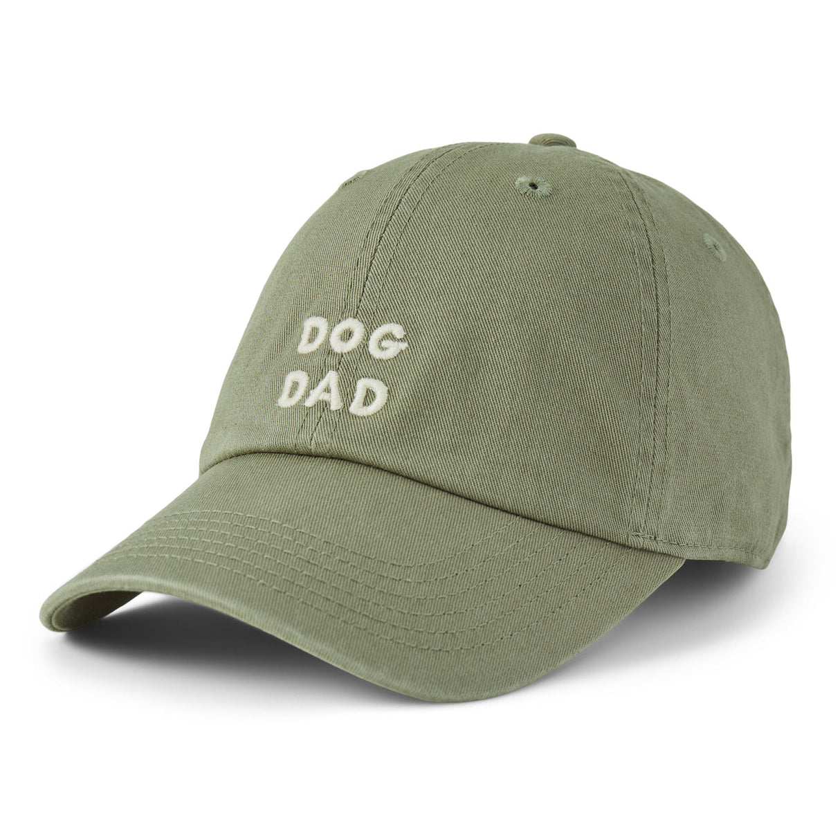 Life Is Good Adult Dog Dad Chill Cap - Moss Green Moss Green