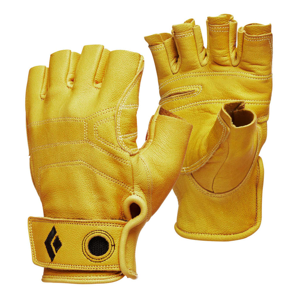 Black Diamond Equipm Stone Leather Gloves Lg Natural Natural