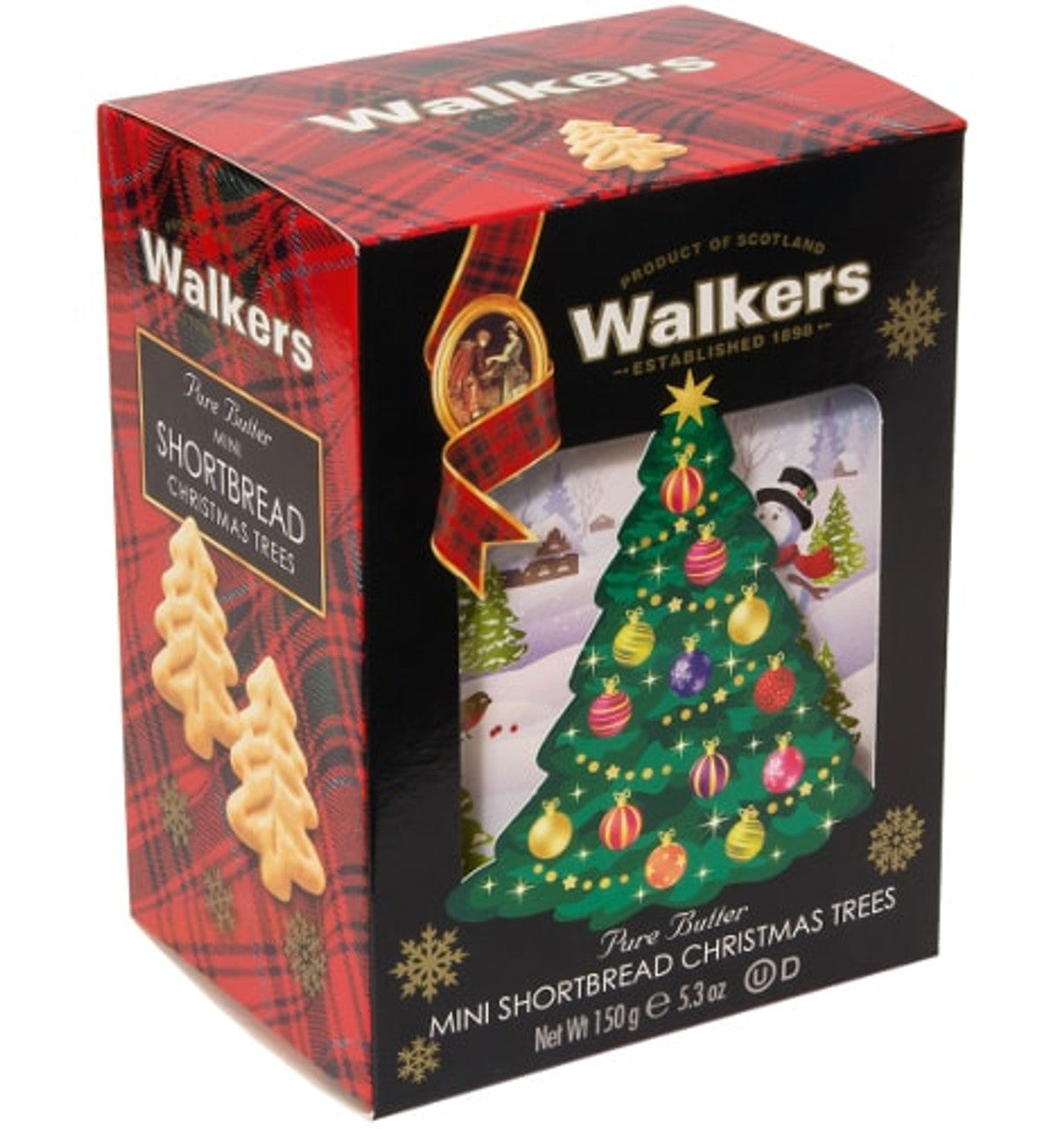 Walker’s Shortbread Mini Christmas Tree Shortbread Box