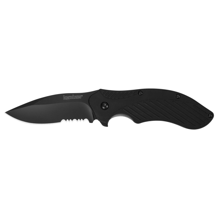Kershaw Clash Knife - Black/black Blk/blk