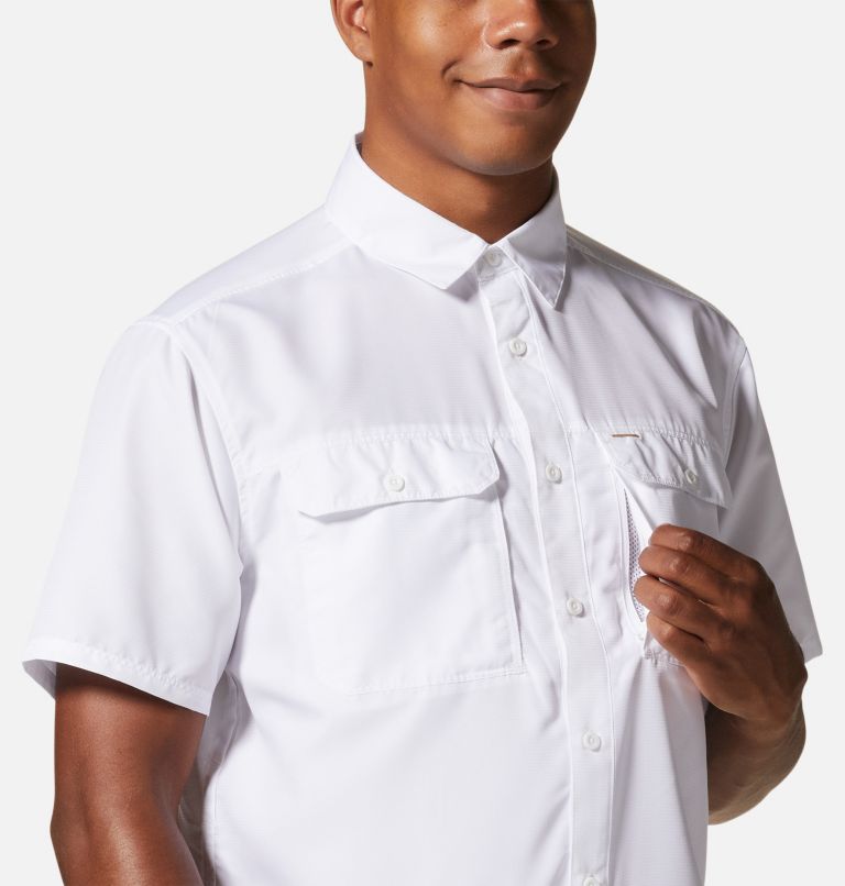 Mountain Hardwear Men's Canyon Short Sleeve Shirt - White White