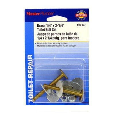 Master Plumber Toilet Bolt with Nuts