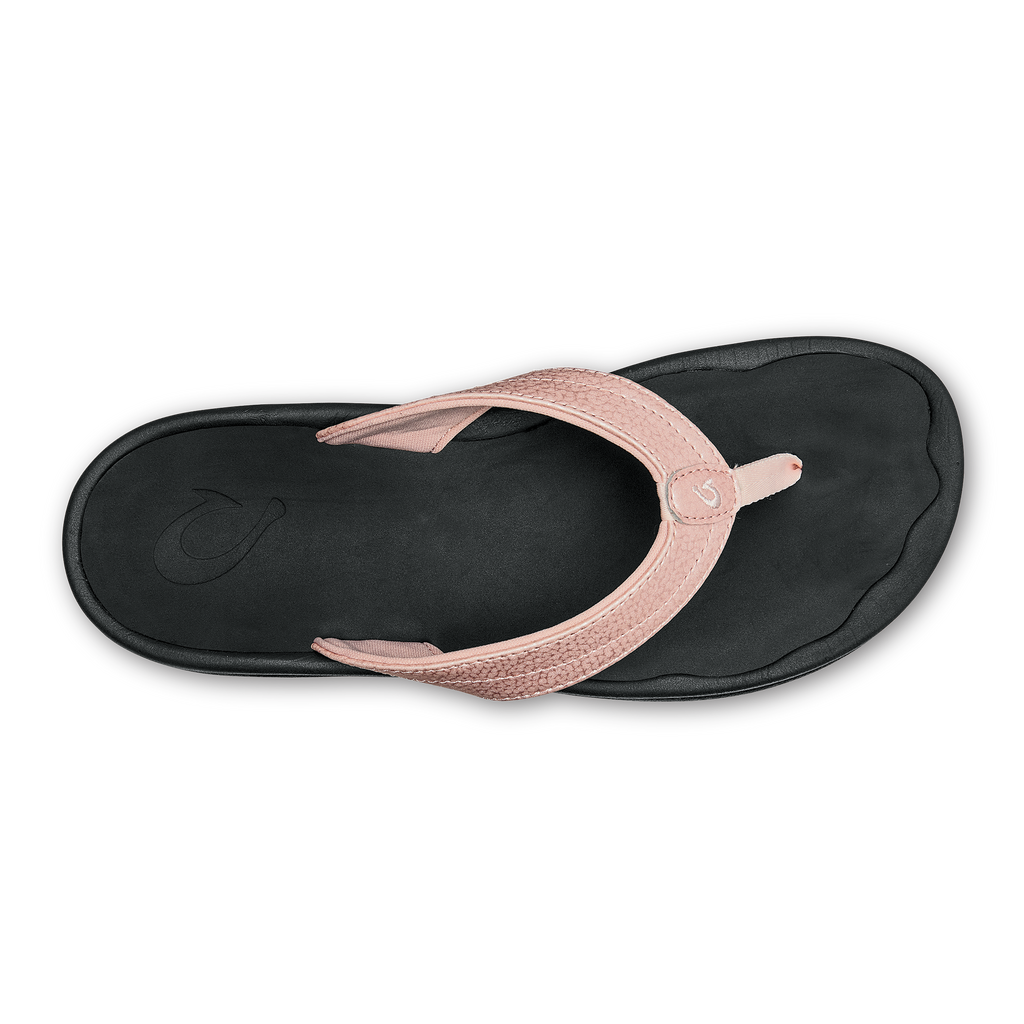 Olukai Women's Ohana Sandal Petal pink/black