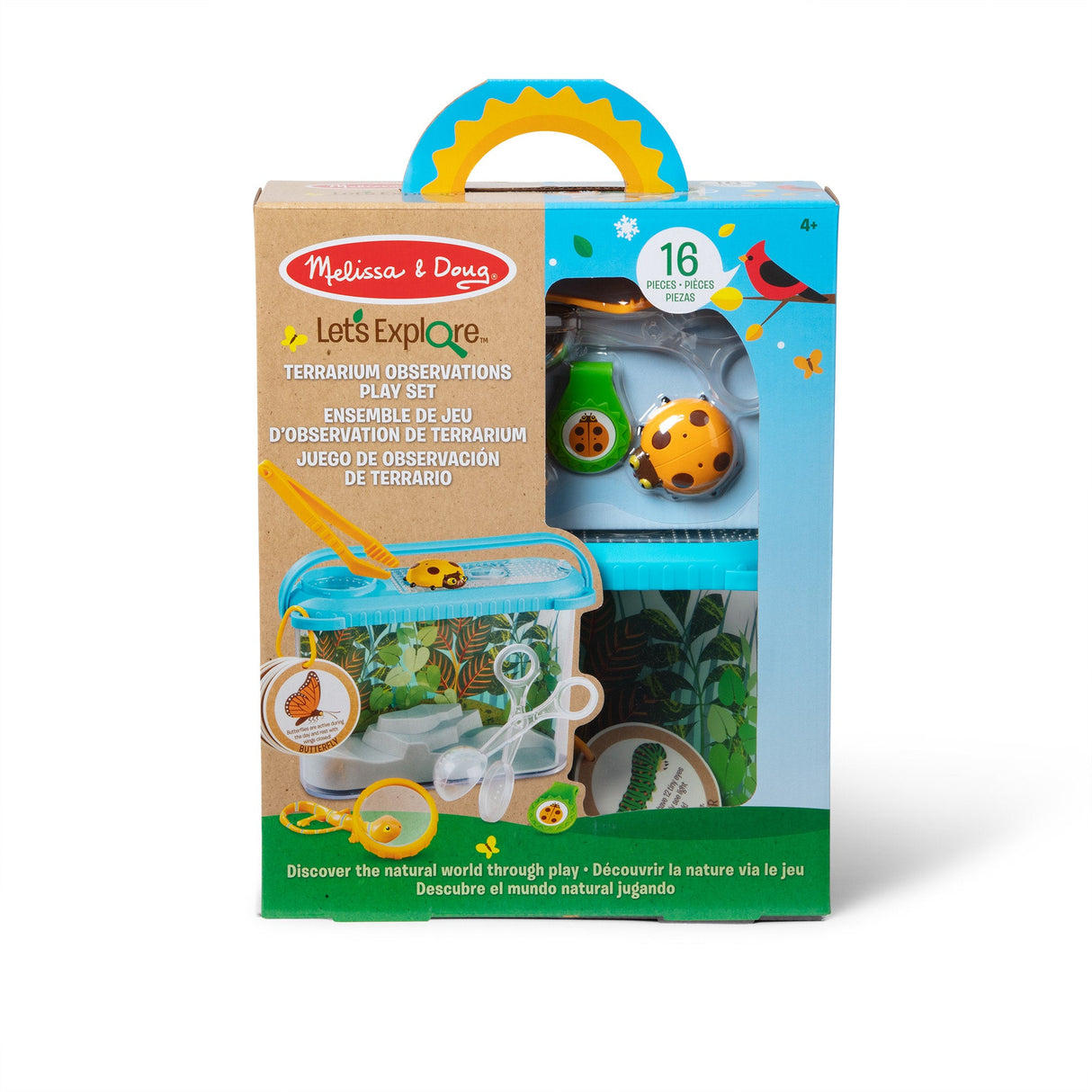 Melissa & Doug Let`s Explore Terrarium Observation Playset