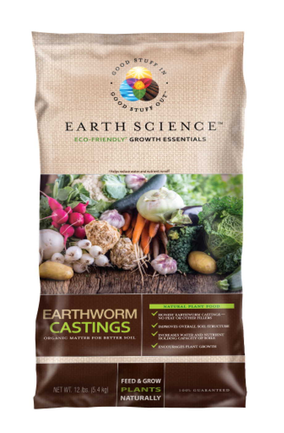Earth Science 12lb Earthworm Castings