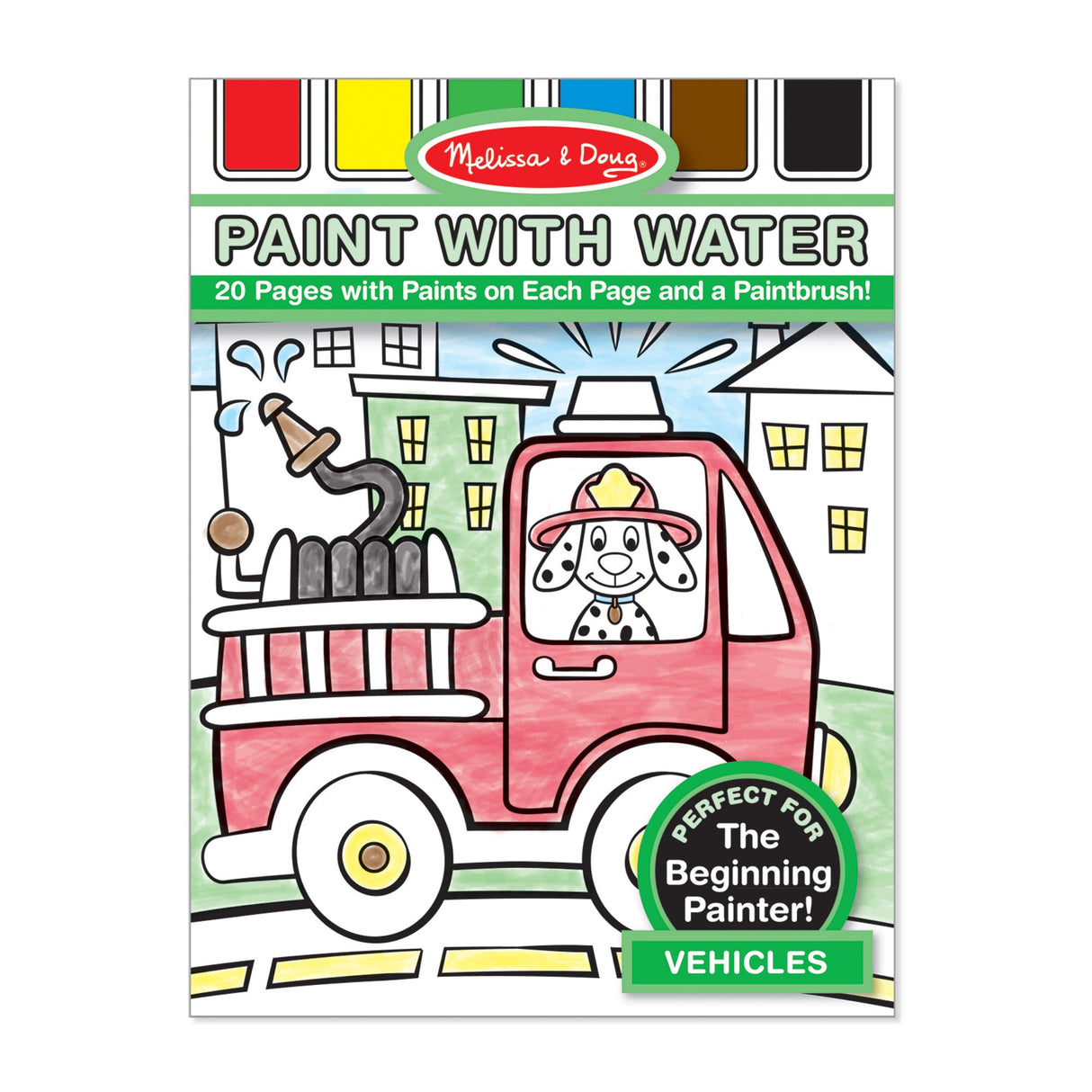 Melissa & Doug Paint With Water Vehicles