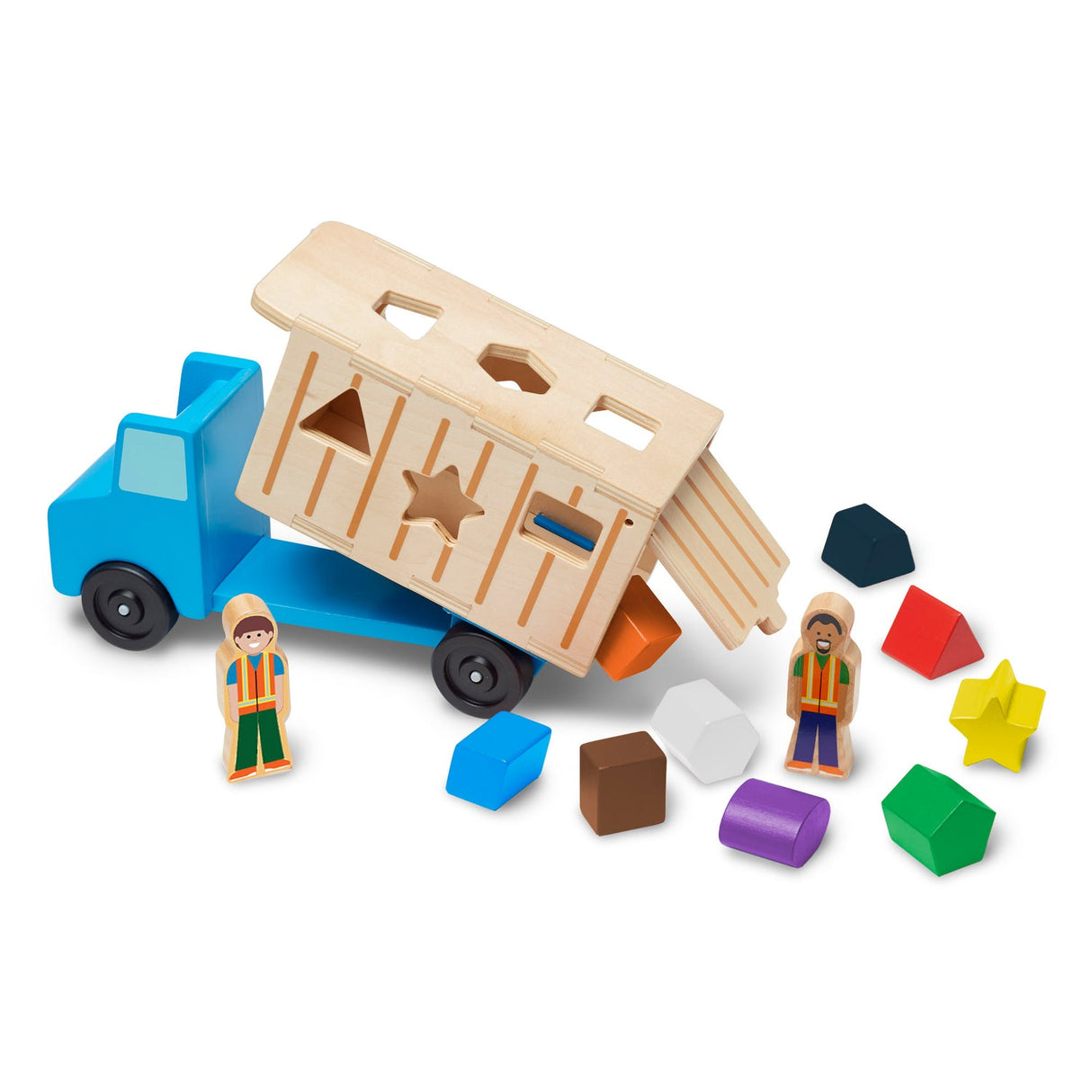 Melissa & Doug Shape-sorting Dump Truck