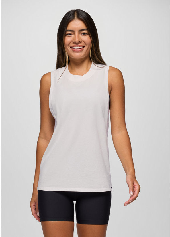Prana Everyday Vintage-Washed Tank Top - Soft White Soft White