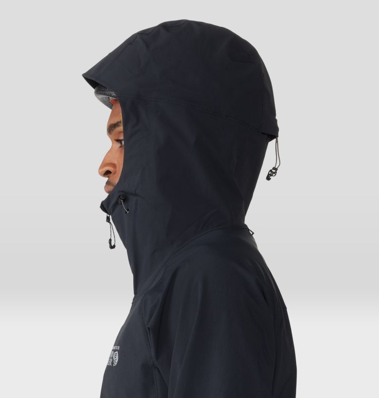 Mountain Hardwear Men's Chockstone Alpine Light Hooded Jacket - Black Black