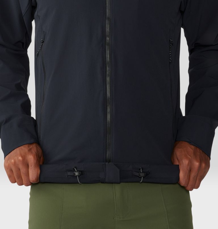 Mountain Hardwear Men's Chockstone Alpine Light Hooded Jacket - Black Black