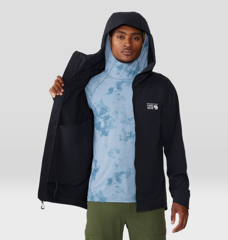 Mountain Hardwear Men's Chockstone Alpine Light Hooded Jacket - Black Black