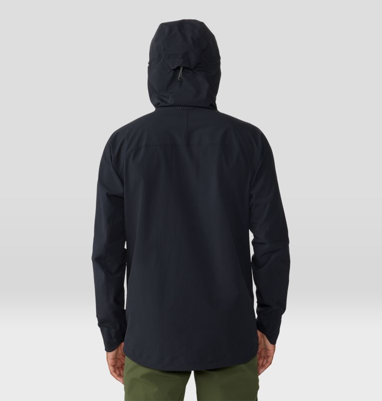 Mountain Hardwear Men's Chockstone Alpine Light Hooded Jacket - Black Black