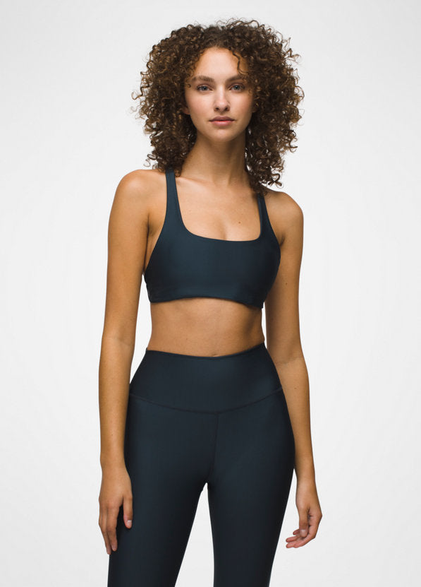 Prana Sculpt Deep Breath Bra - Stormy Night Stormy Night