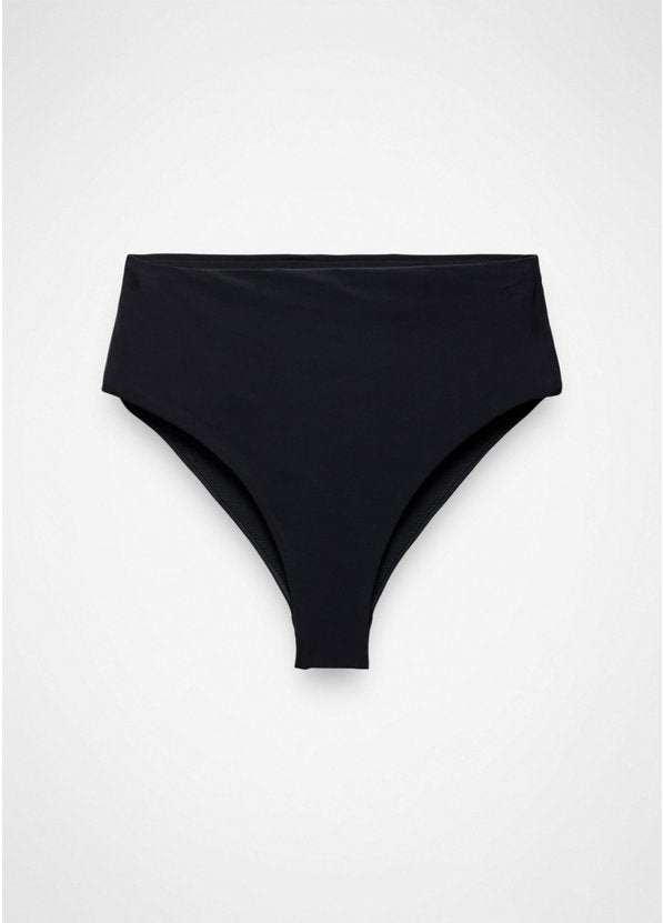 Prana Lahari High Rise Swim Bottom - Black Black