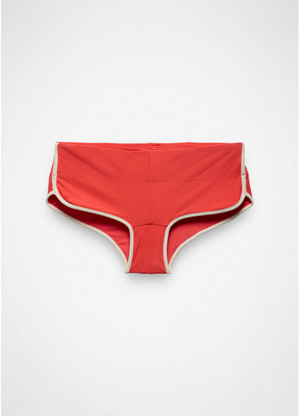 Prana Tropic Kiss Hipster Swim Bottom - Rose Fire Rose Fire