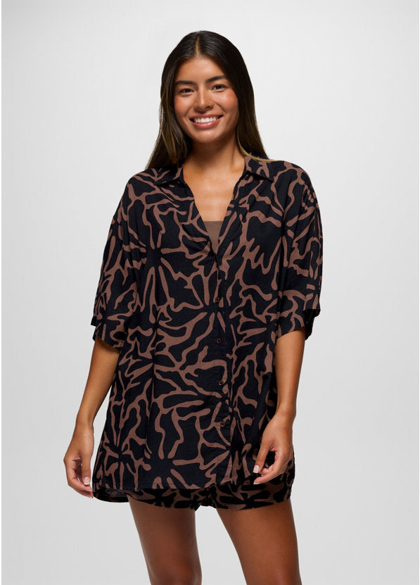 Prana The Bahamas Top - Black Boogie Bloom Black Boogie Bloom