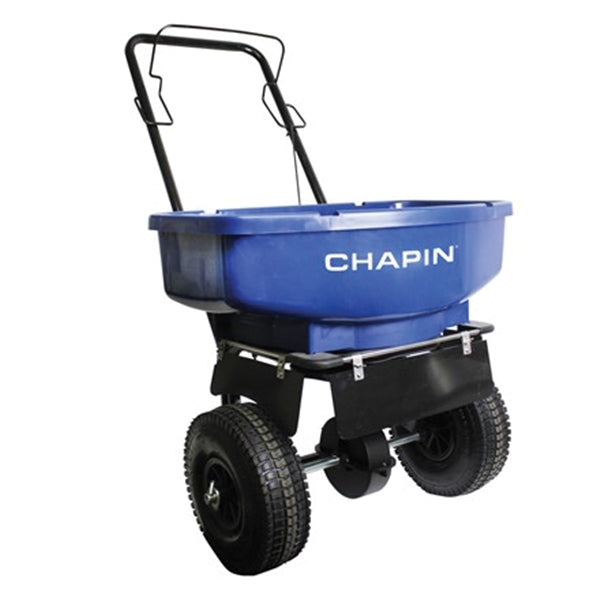 Chapin Salt and Ice Melt Spreader Blue