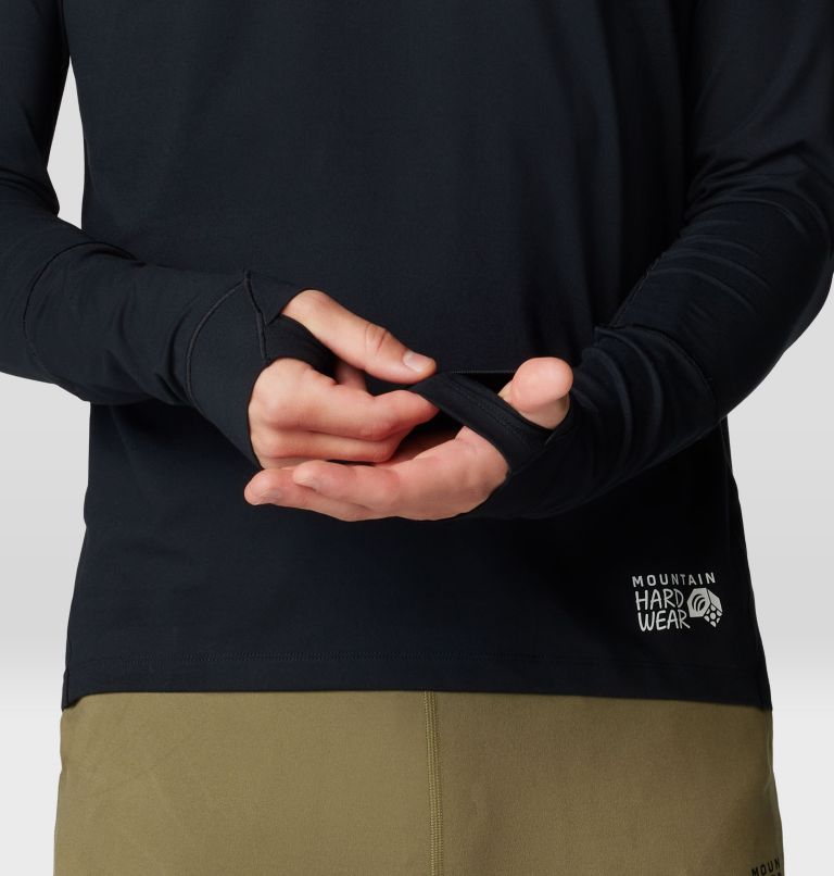 Mountain Hardwear Men's Butter Up Long-Sleeve Hoody - Black Black