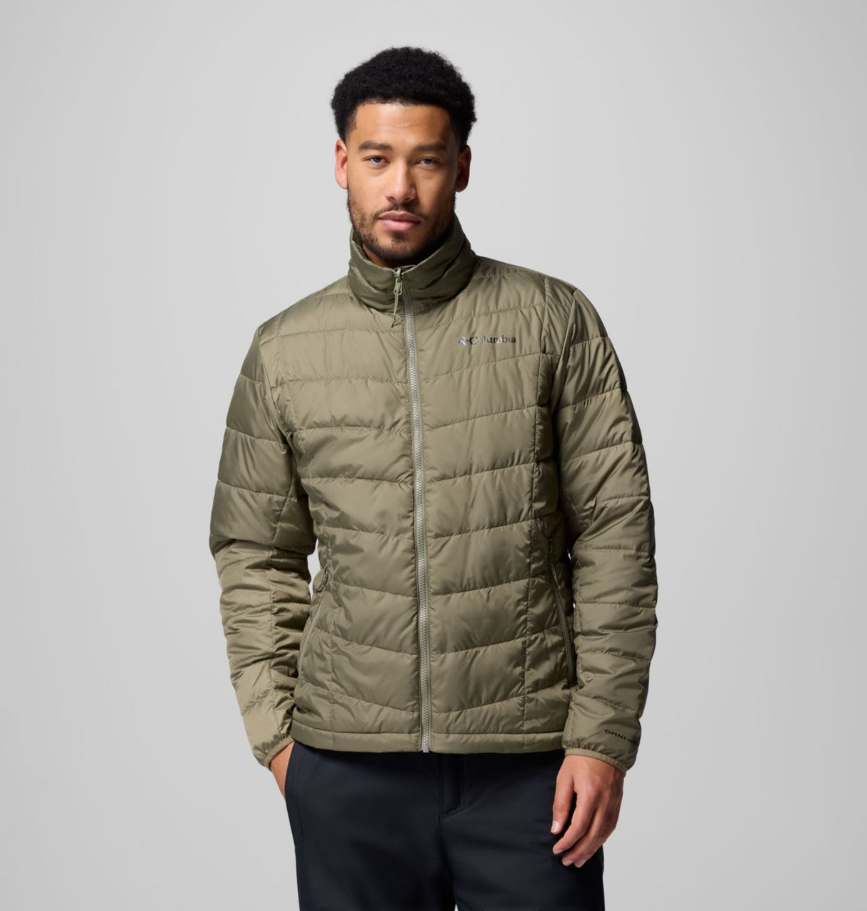 Columbia Mens Whirlbird V Interchange Jacket Greenscape melange