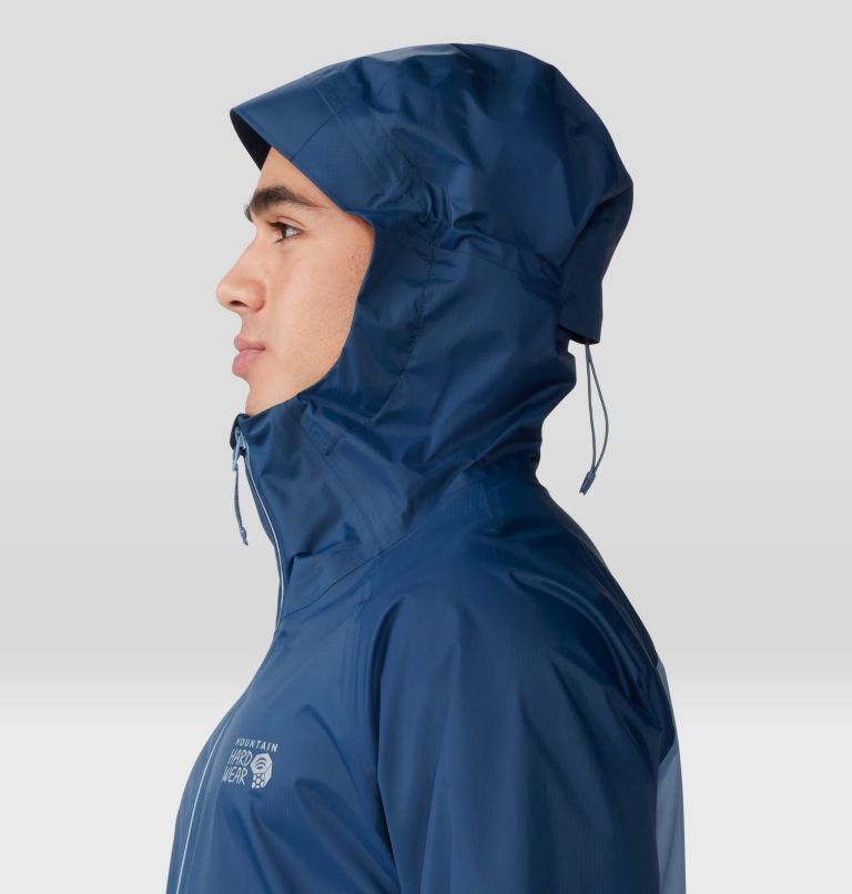 Mountain Hardwear Men's Threshold Jacket - Light Zinc/Hardwear Navy Light Zinc/Hardwear Navy