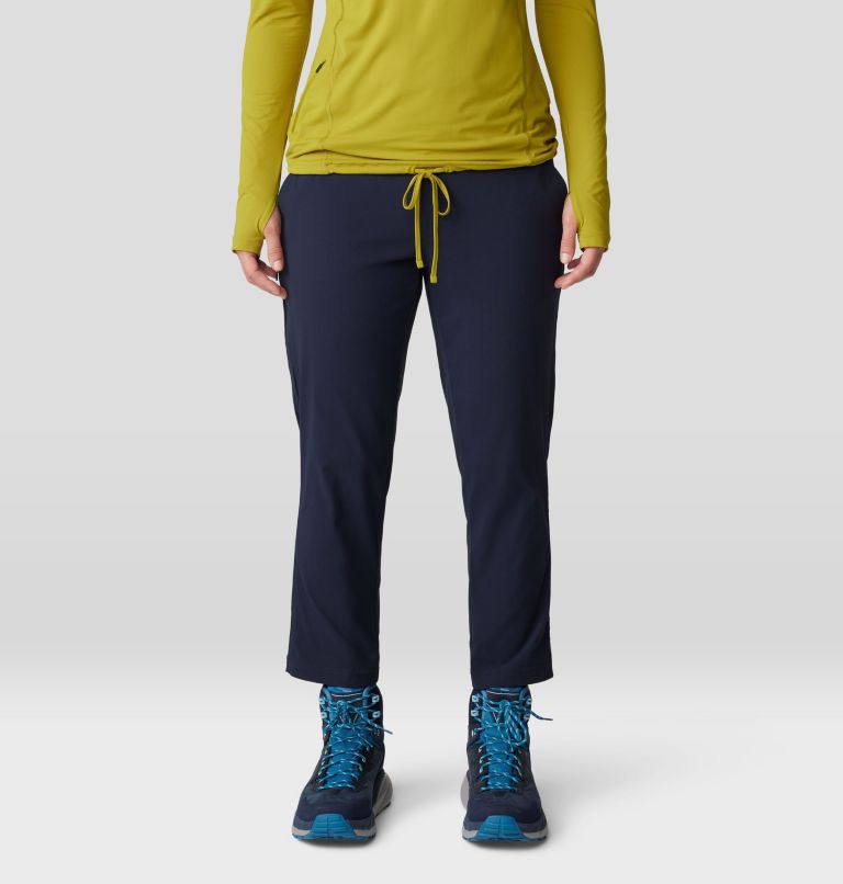 Mountain Hardwear Womens Dynama Crop - Abyss Abyss / / REGULAR