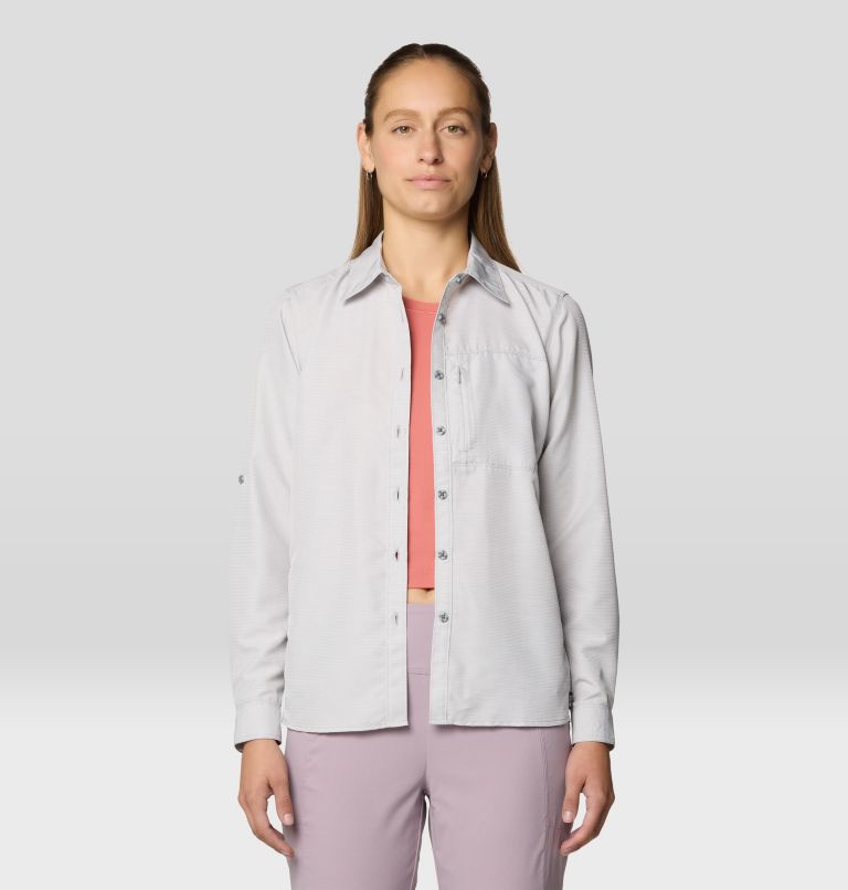 Mountain Hardwear Womens Canyon Long Sleeve - Light Dunes Light Dunes