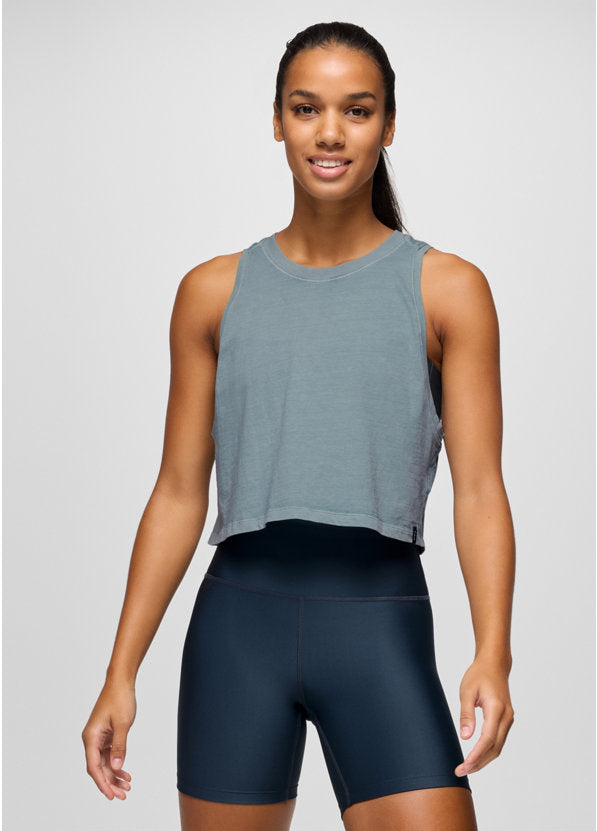 Prana Everyday Crop Tank - Saltwater Saltwater