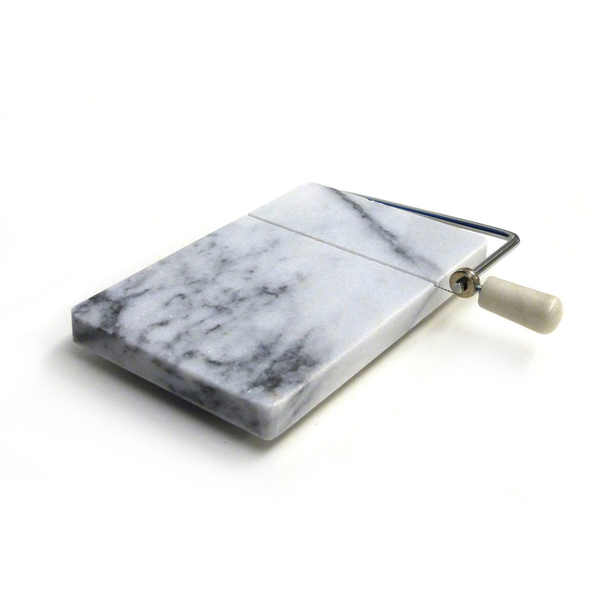 Rsvp International Wire Cheese Slicer White marble