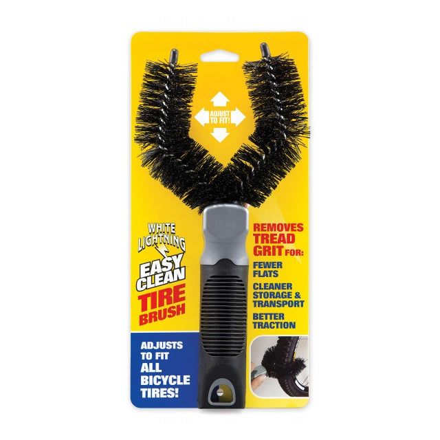 White Lightning Tire Brush