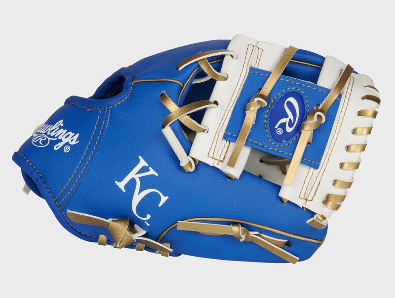 RAWLINGS Kansas City Royals 10in Team Logo Glove RH Kc royals
