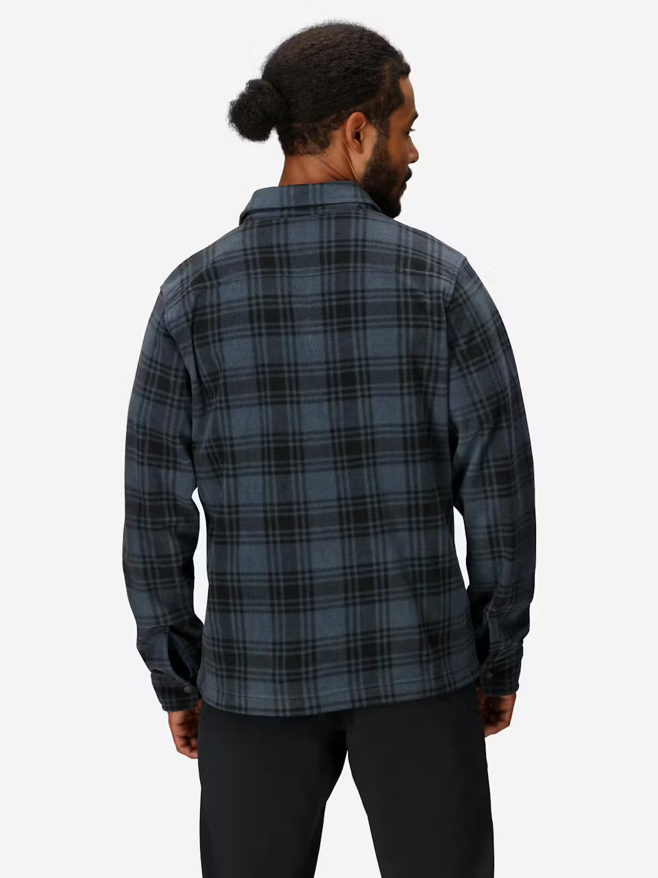Marmot Mens Felton Fleeve Long Sleeve Thunderhead plaid