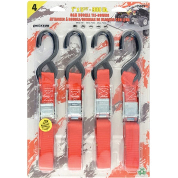 Erickson Tie-Down Red / / 1INX51/2FT