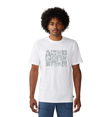 Mountain Hardwear Men's Desert Check Short Sleeve - White White