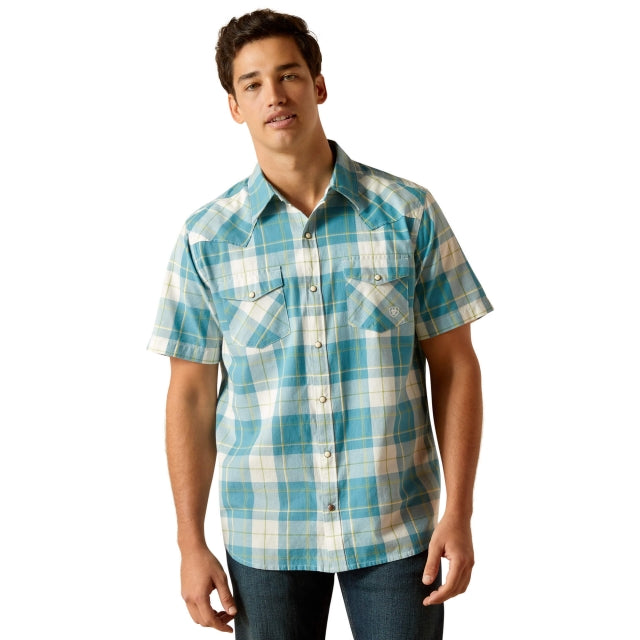 Ariat Harry Retro Fit Shirt Gasoline / / Regular