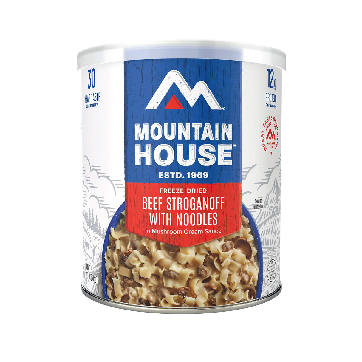 Mountain House Beef Stroganoff Can Beef stroganoff