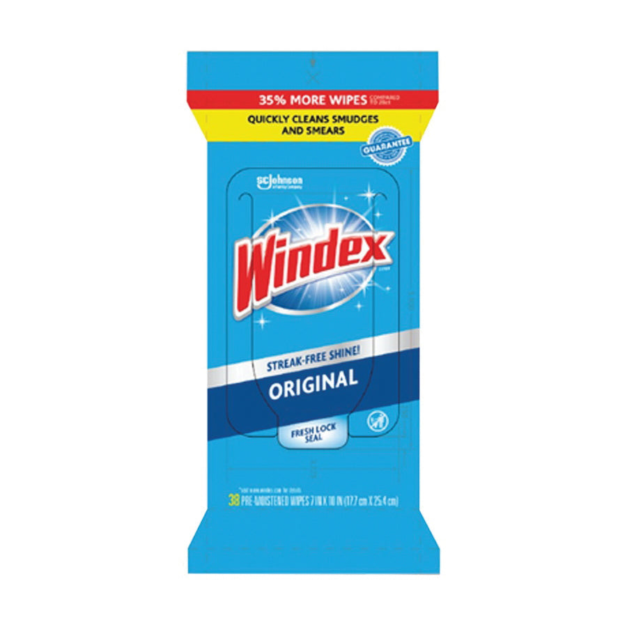 Windex Cleaning Original Wipes 38