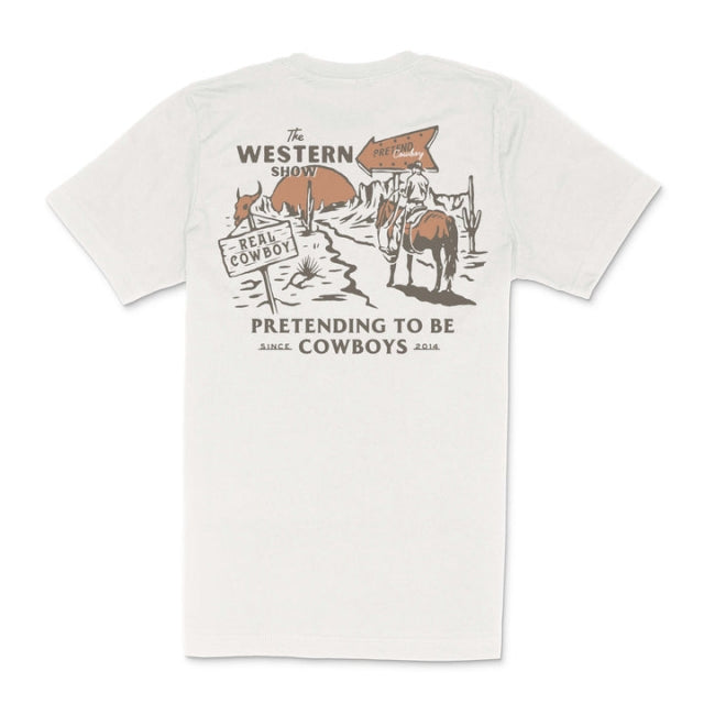 Sendero Provisions Western Show T-shirt Vintage white