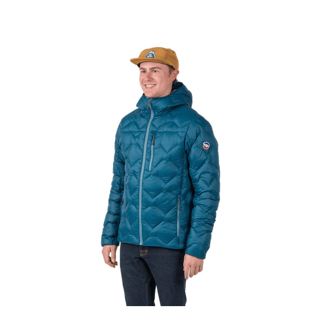 Big Agnes Mens Shovelhead Jacket - 650 Rds Downtek Legion blue/tapestry