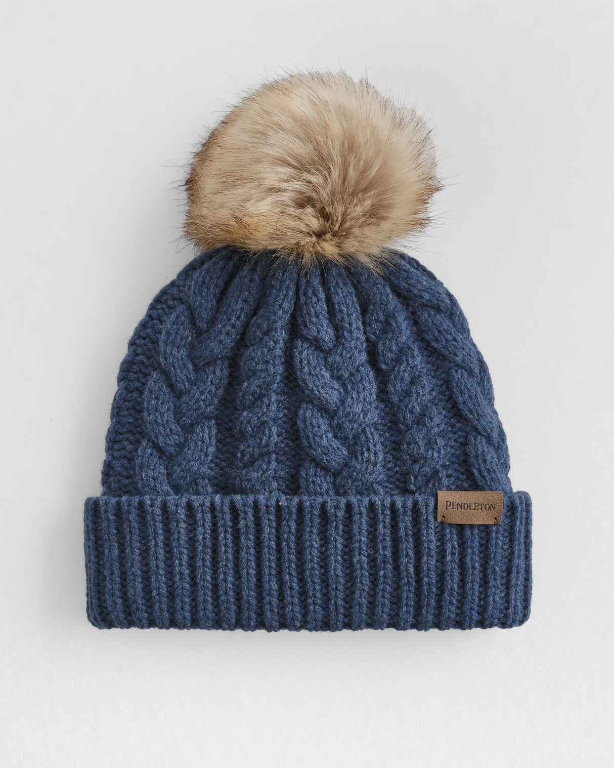 Pendleton Cable Beanie Indigo