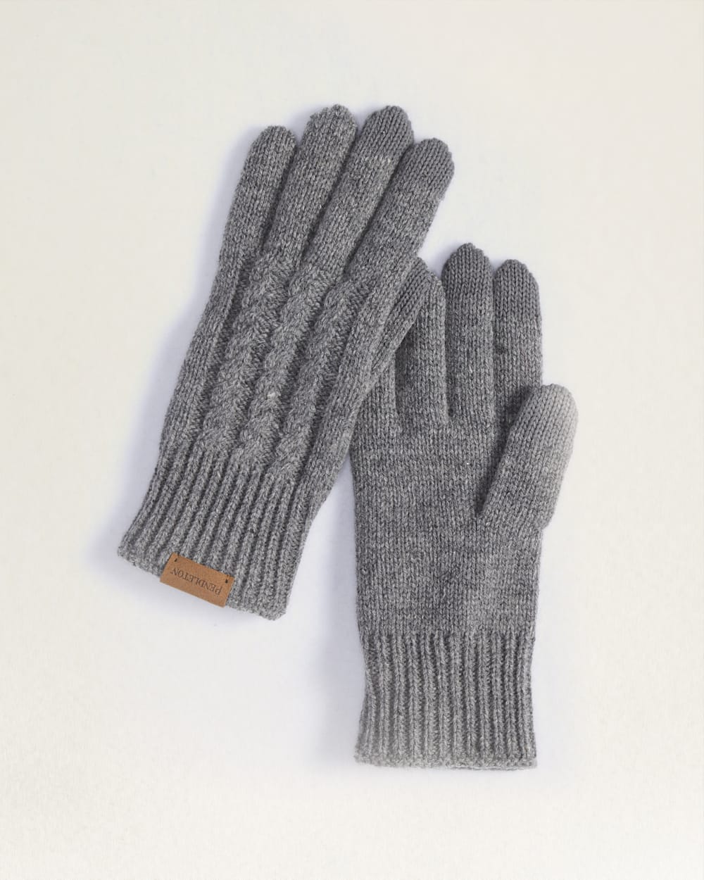 Pendleton Cable Texting Glove Grey
