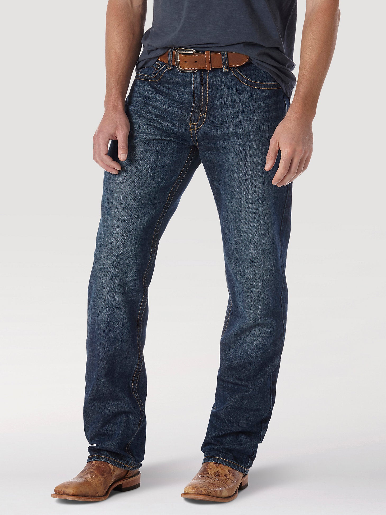 Jean Wrangler Homme - Taille 32x32 - Coupe Décontractée - Gris - Neuf Avec étiquettes