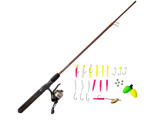 zebco 33 Micro Trigger Trout 66 Spincast Combo w/Trout Magnet Tackle