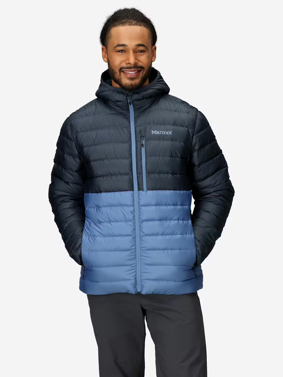 Marmot Mens Highlander Hoody Thndrrhed/rain cloud